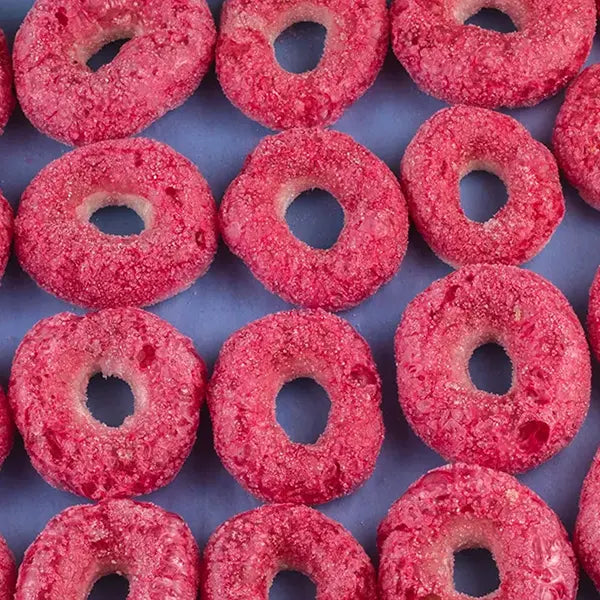 Freeze Dried Strawberry Rings Retail Pack (Case 12 - RRP £4.99)