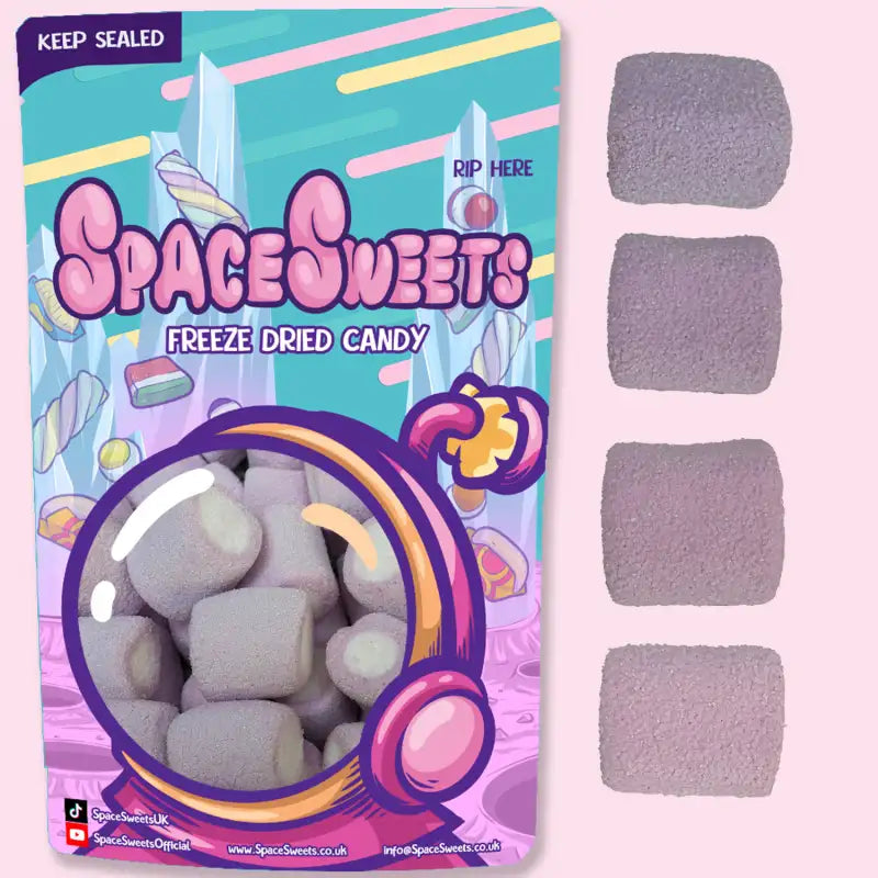 Freeze Dried Vimto Fizzy Marshmallow (Case 12 - RRP £4.99)