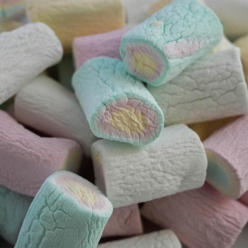 Freeze Dried Marshmallow Tubes (Halal) (Case 12 - RRP £4.99)