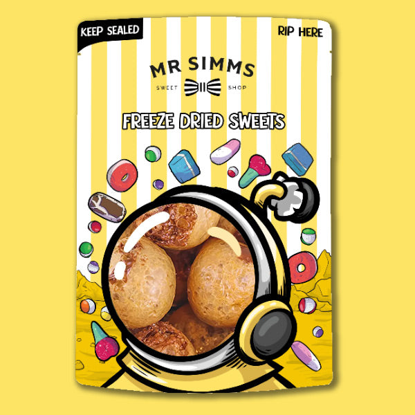 Mr Simms Freeze Dried Chocolate Eclairs (Case 10 - RRP £4.99)