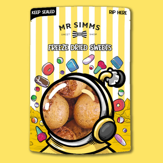 Mr Simms Freeze Dried Chocolate Eclairs (Case 10 - RRP £4.99)
