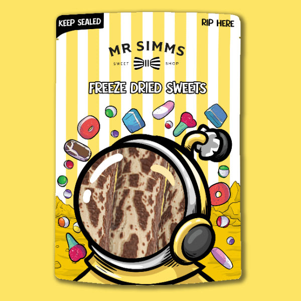 Mr Simms Freeze Dried Fudge Bars (Case 10 - RRP £3.99)