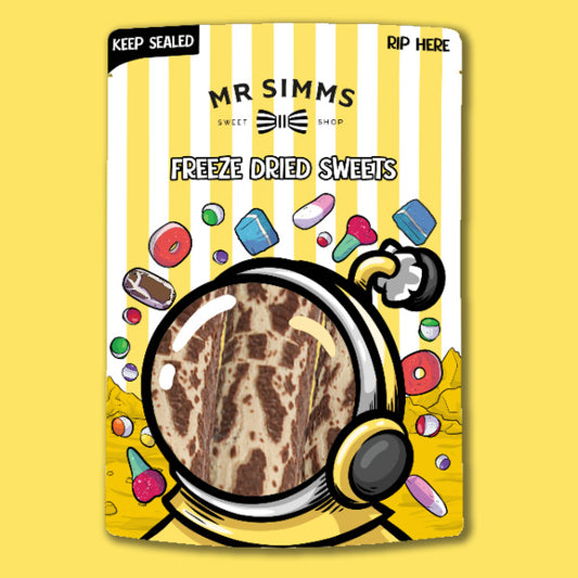 Mr Simms Freeze Dried Fudge Bars (Case 10 - RRP £3.99)