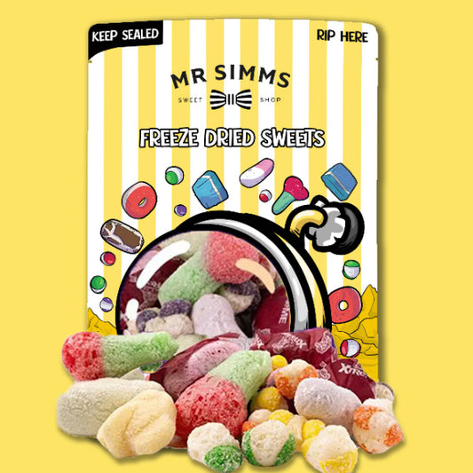 Mr Simms Freeze Dried MEGA SOUR Mix (Case 10 - RRP £5.99)