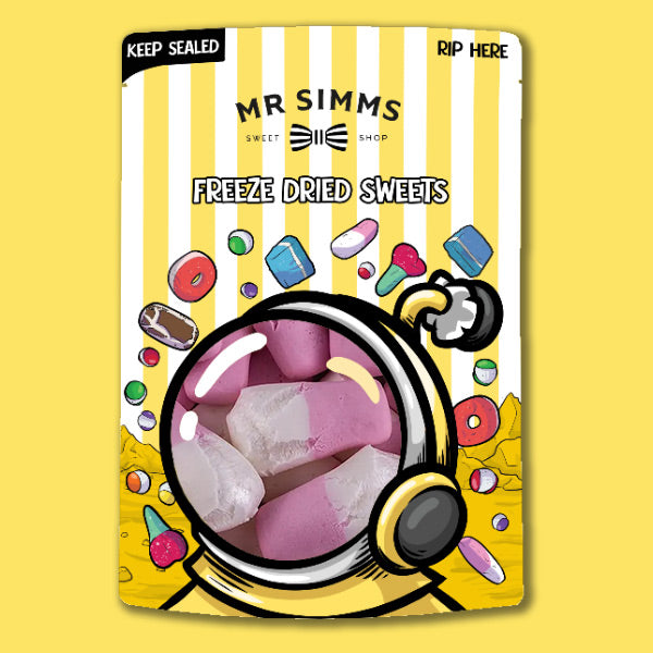 Freeze Dried Mr Simms Squashies (Case 10 - RRP £4.99)