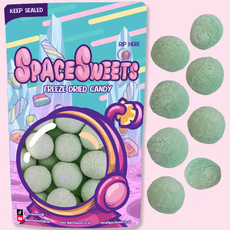 Freeze Dried Sour Apple Alien Eggs (Case 12 - RRP £4.99)